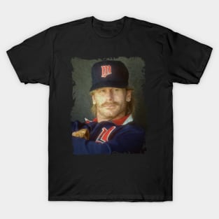 Dan Gladden in Minnesota Twins T-Shirt